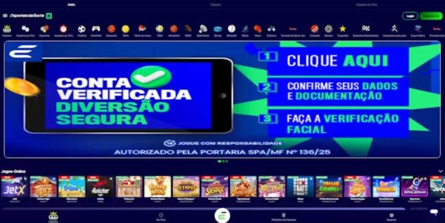 Tabela dos jogos